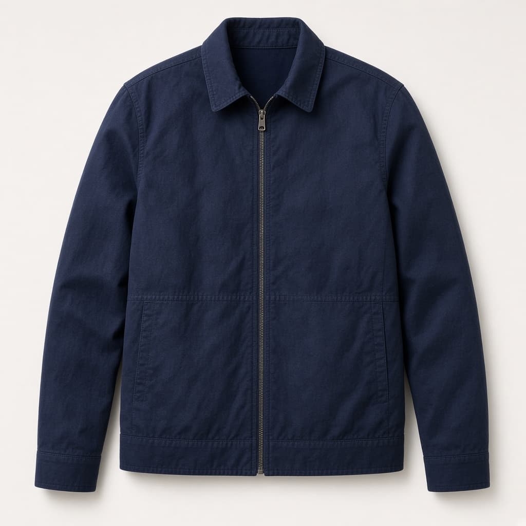 Navy jacket · L